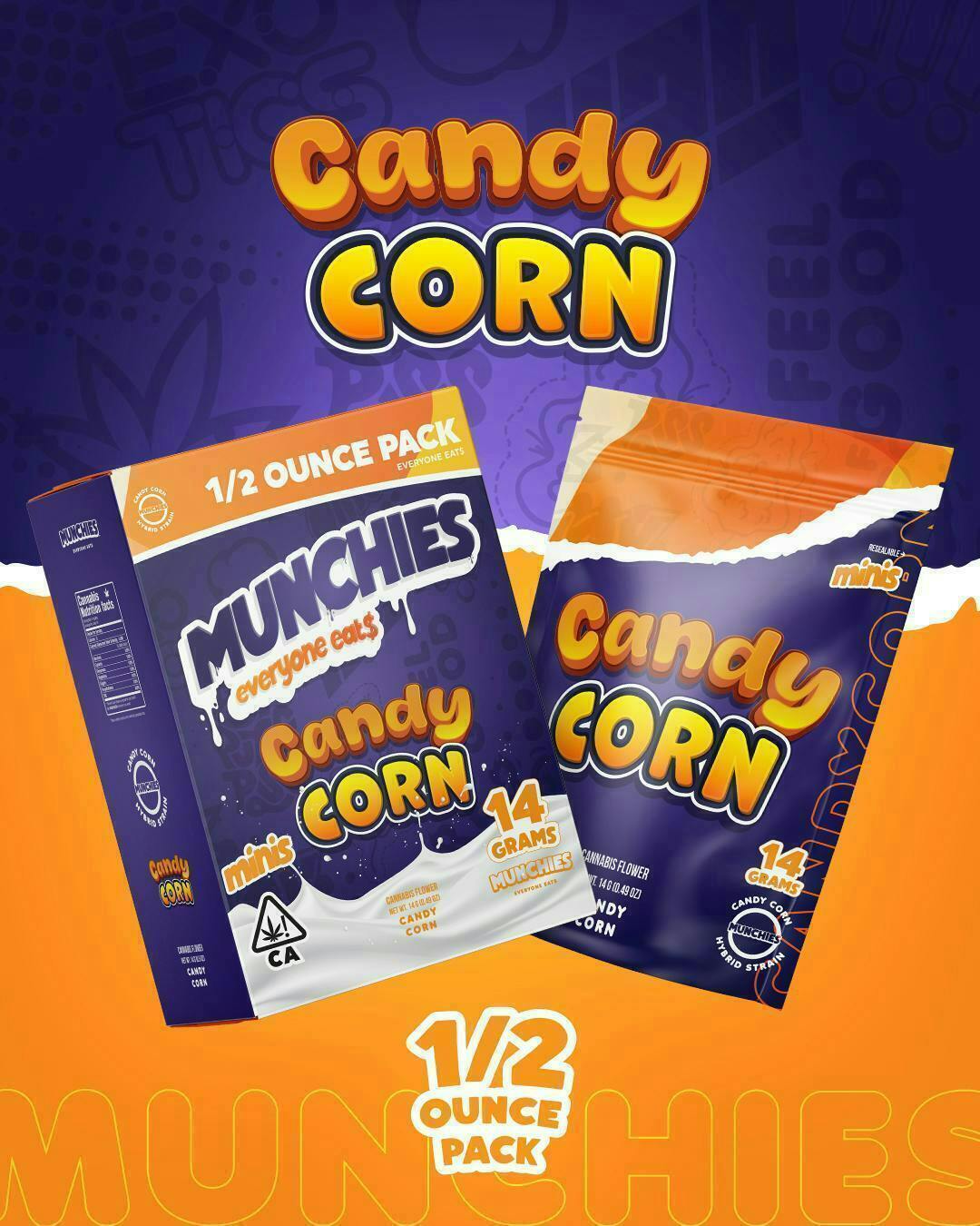 Munchies - Munchies | Candy Corn | Big Buds | 14g - 1