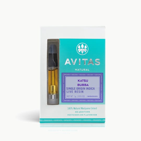 Avitas - Katsu Bubba Live Resin Cartridge 1g - 1