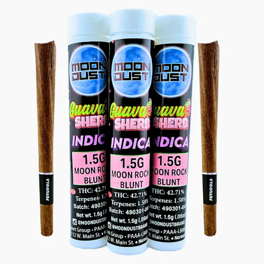 MOON DUST - Moon Rock | Guava Sherb | Infused Blunt | 1.5g - 1