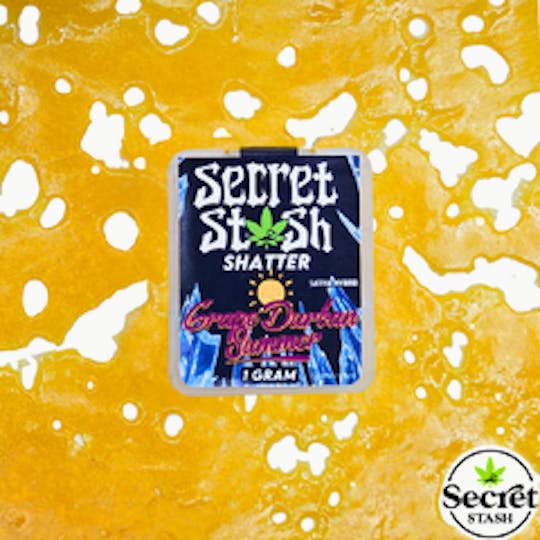 Secret Stash - Secret Stash | Shatter | Grape Durban Summer | 1g - 1