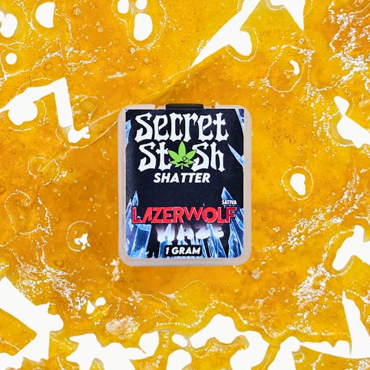 Secret Stash - Secret Stash | Shatter | Lazer Wolf Haze | 1g - 1