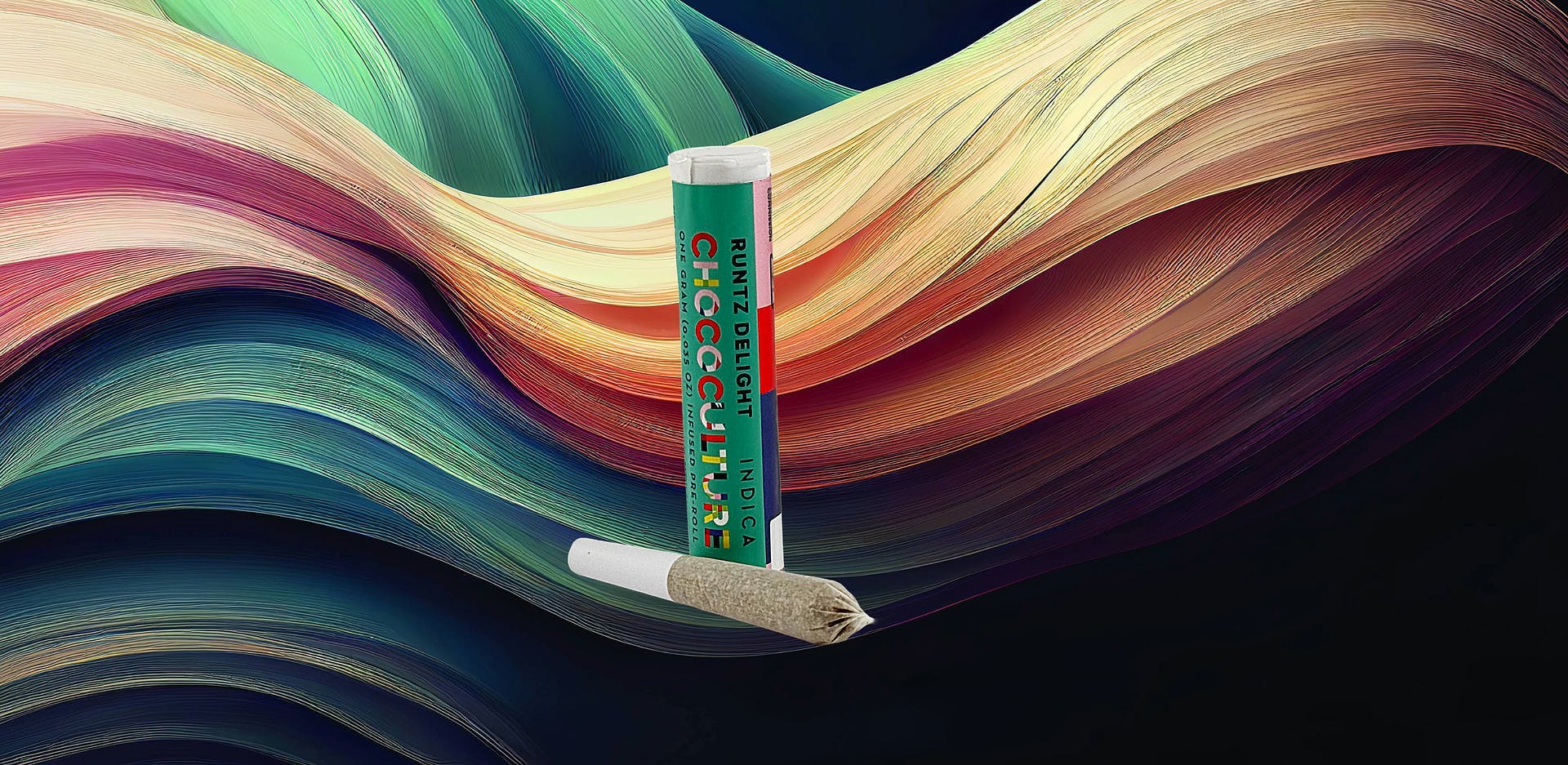 Choco Culture - Runtz Delight 1g Kief Infused Pre-Roll - 1