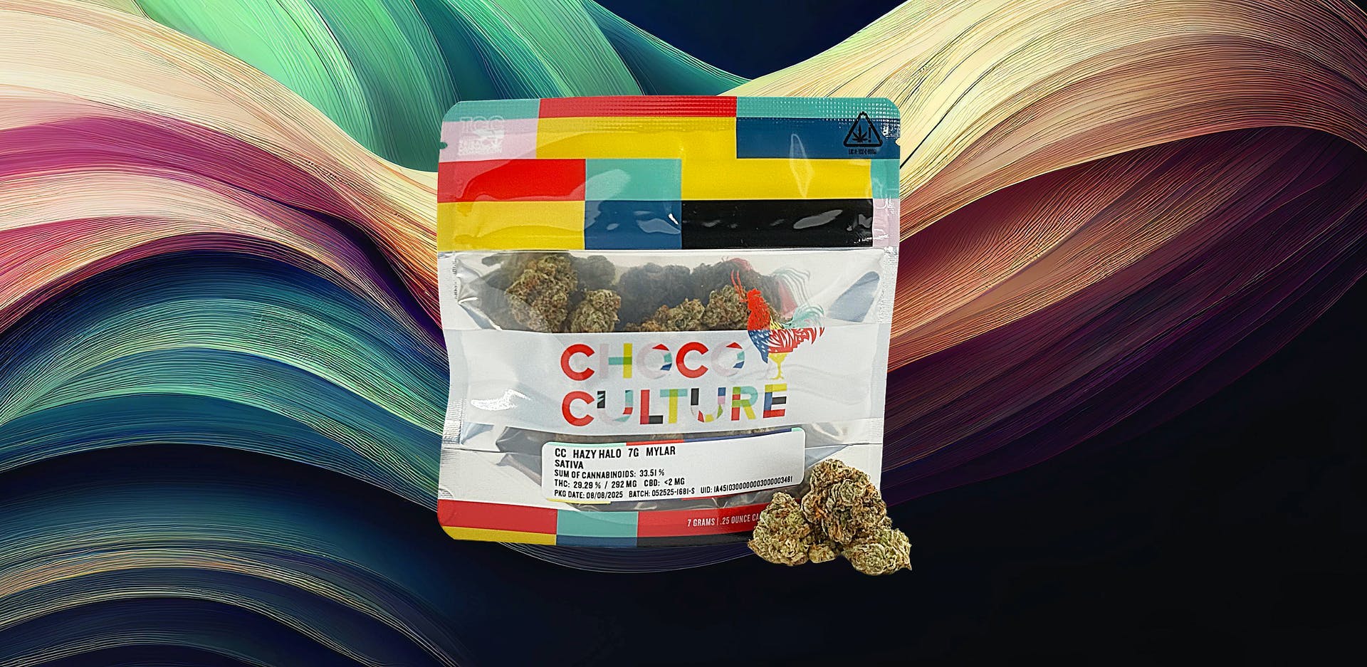 Choco Culture - Hazy Halo 7g Flower - 1