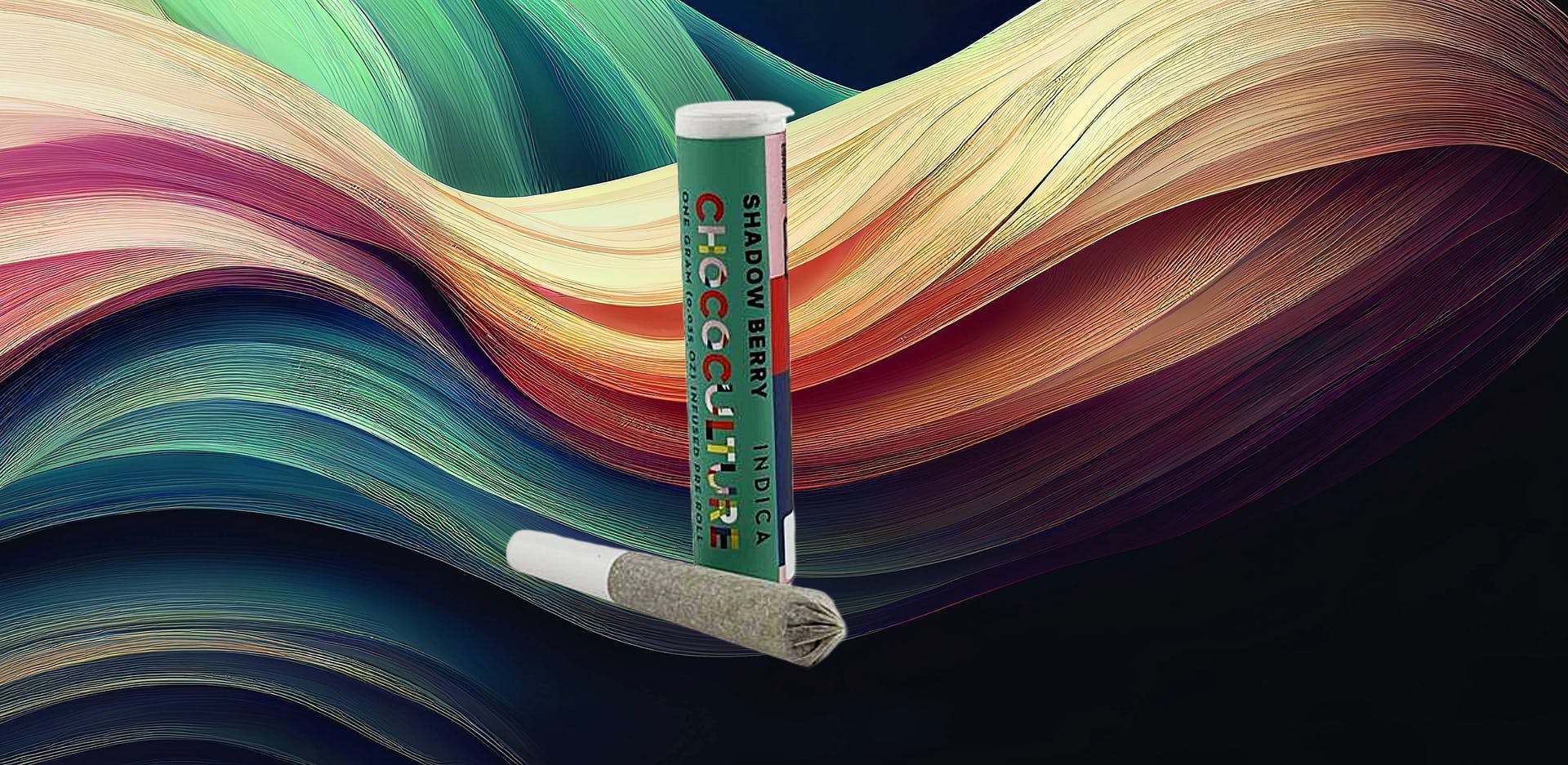 Choco Culture - Shadowberry 1g Kief Infused Pre-Roll - 1