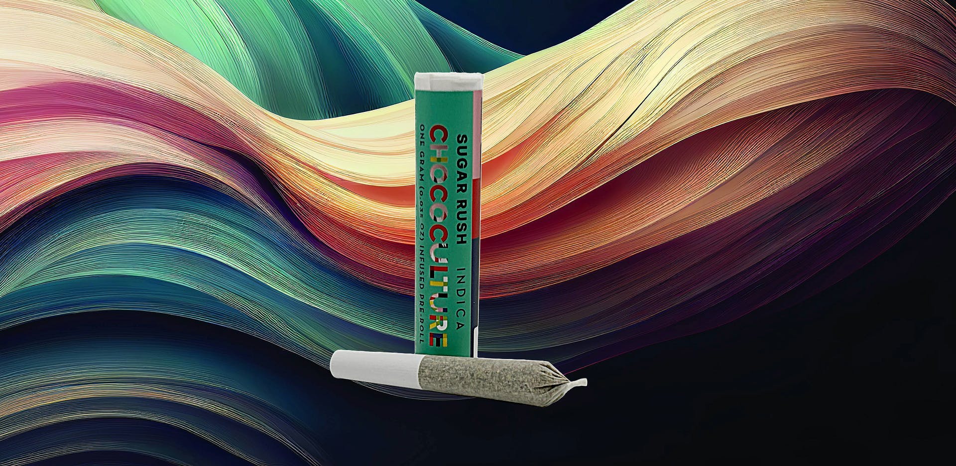 Choco Culture - Sugar Rush 1g Kief Infused Pre-Roll - 1