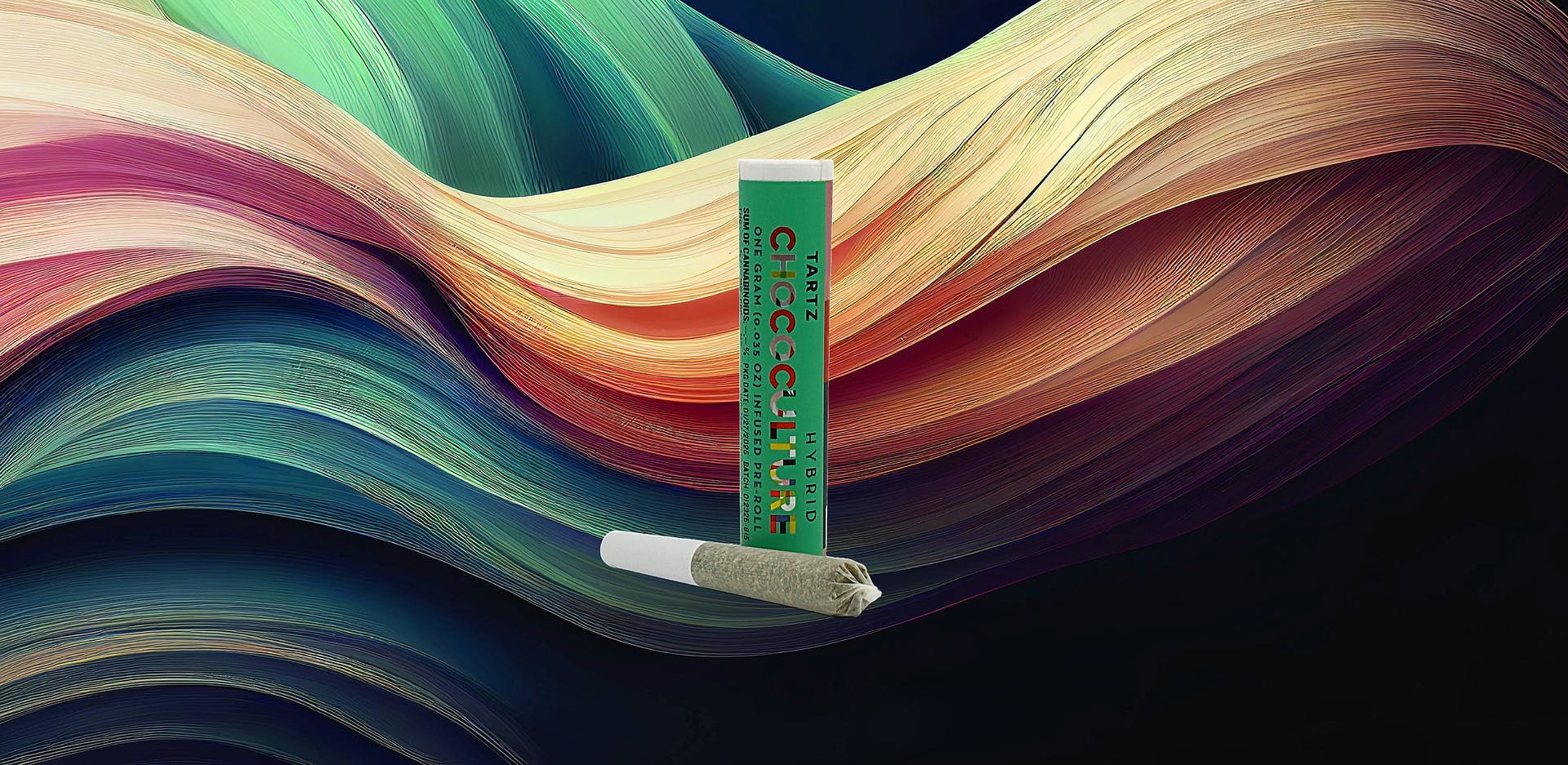 Choco Culture - Tartz 1g Kief Infused Pre-Roll - 1