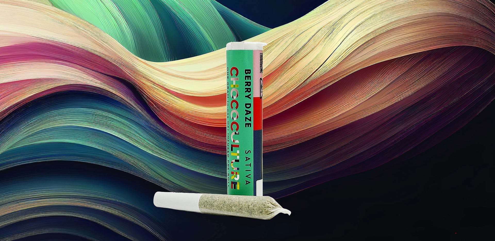 Choco Culture - Berry Daze 1g Kief Infused Pre-Roll - 1