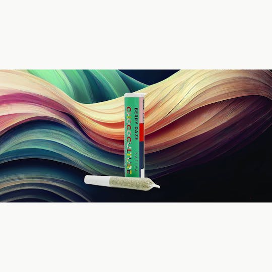 Choco Culture - Berry Daze 1g Kief Infused Pre-Roll - 1