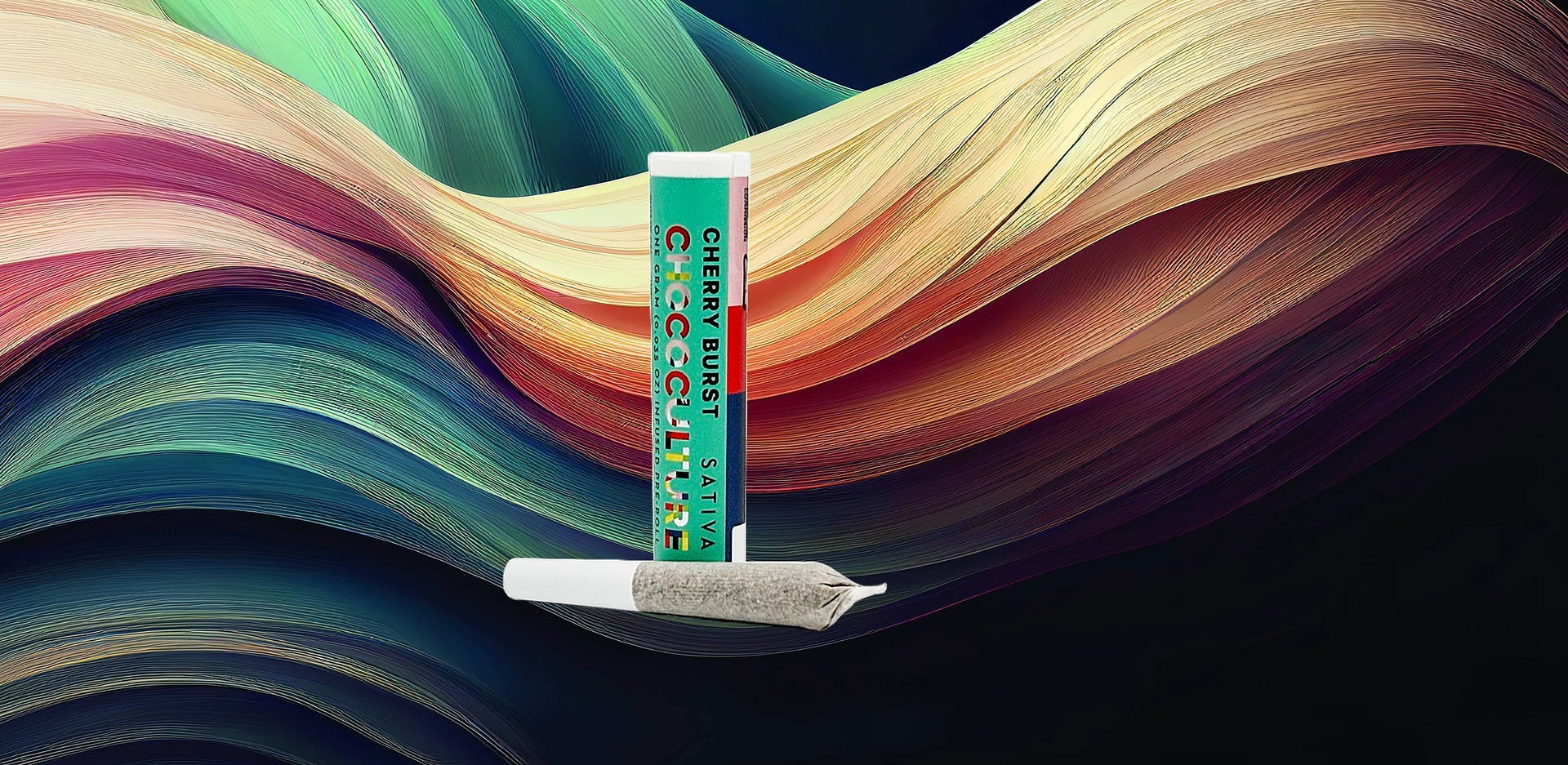 Choco Culture - Cherry Burst 1g Kief Infused Pre-Roll - 1