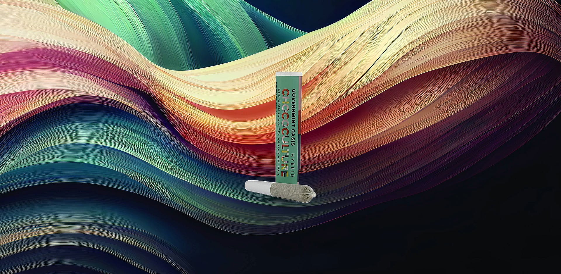 Choco Culture - Governmint Oasis 1g Kief Infused Pre-Roll - 1