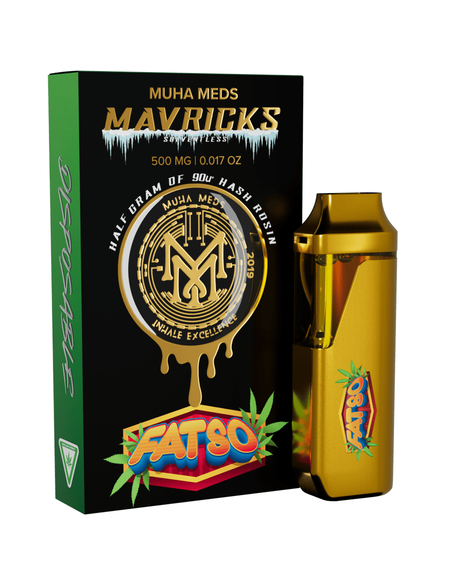 Muha Meds | Fatso | Hash Rosin Disposable | 0.5g