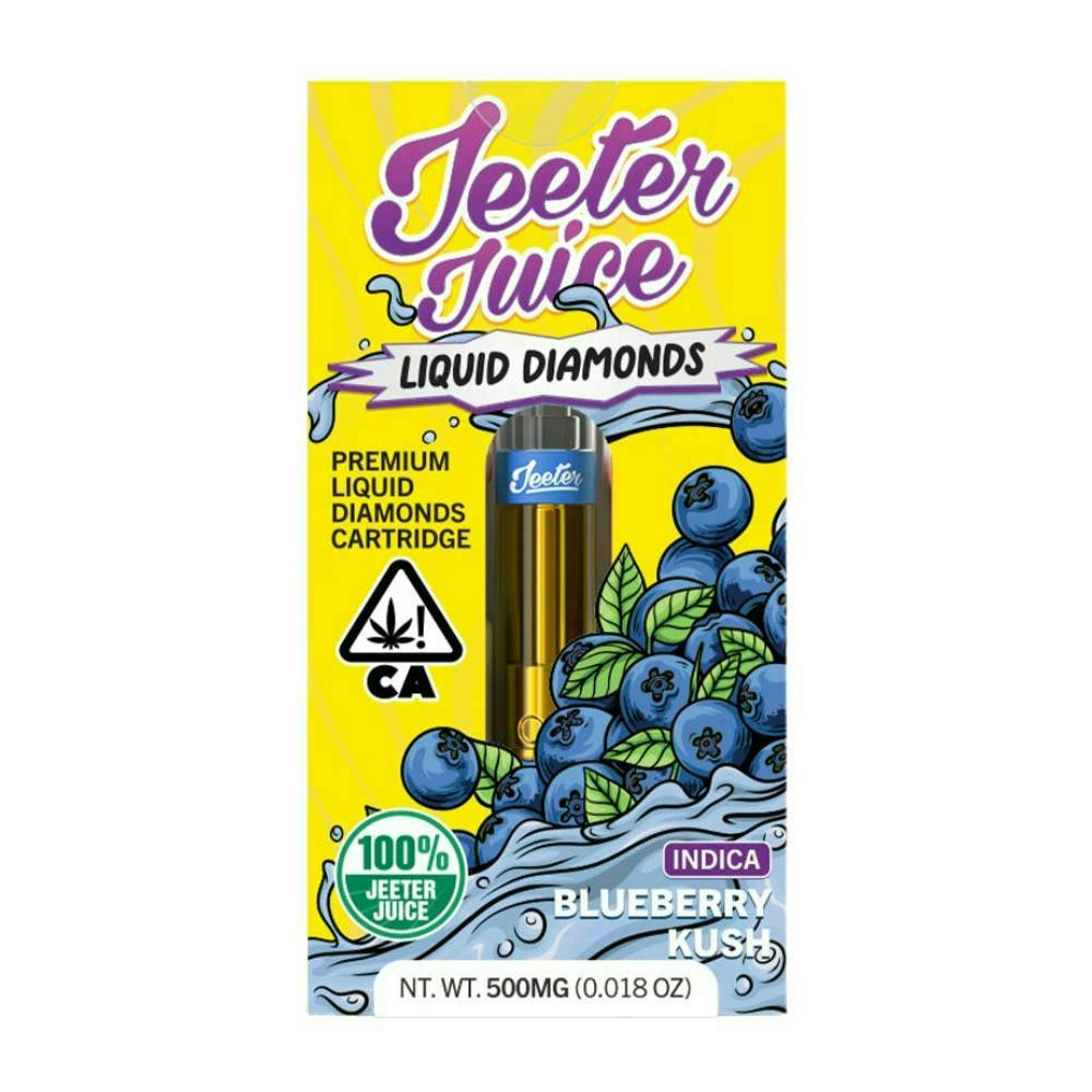 Jeeter - Jeeter | Blueberry Kush | Premium Diamonds Cartridge | 0.5g - 1