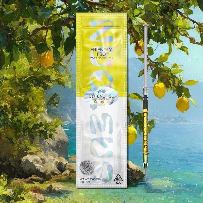 Friendly Brand - Friendly Brand | Live Resin Applicator | Citrine Fog | Extract Oils | 1g - 1