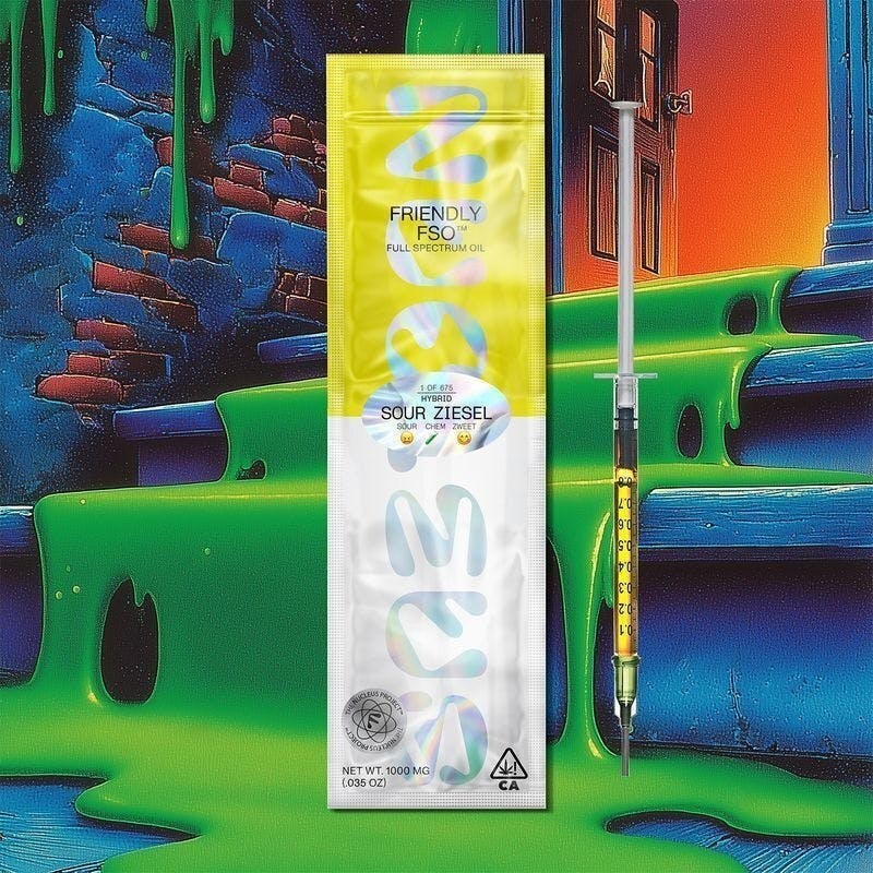 Friendly Brand - Friendly Brand | Live Resin Applicator | Sour Ziesel | Extract Oils | 1g - 1