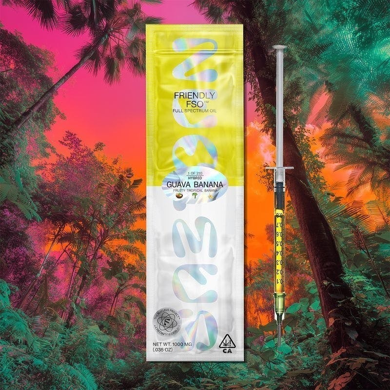Friendly Brand - Friendly Brand | Live Resin Applicator | Guava Banana | Extract Oils | 1g - 1