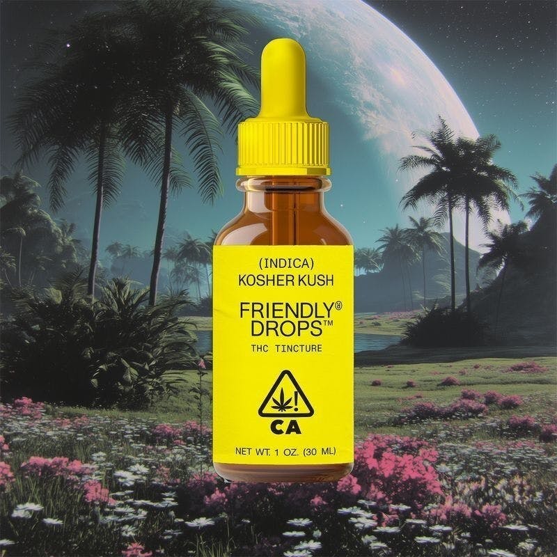 Friendly Brand - Friendly Brand | Friendly Drops | Kosher Kush | Tinctures | 963.81mg | 30ml - 1