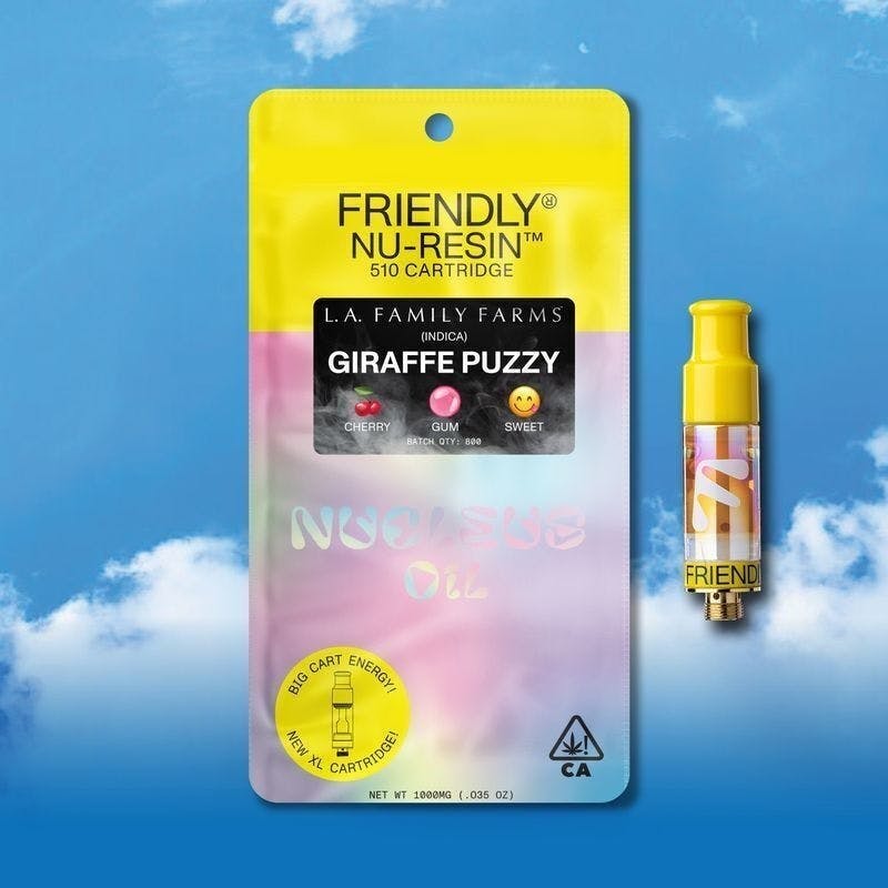 Friendly Brand - Friendly Brand x L.A.F.F. | Giraffe Puzzy | Cured Nuresin Cartridge | 1g - 1