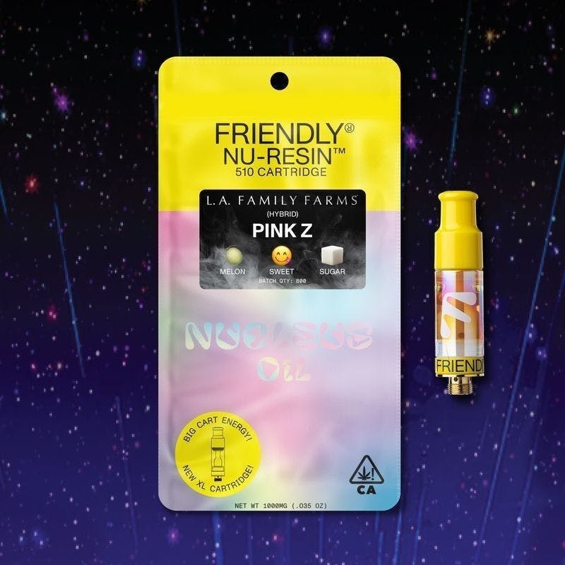 Friendly Brand - Friendly Brand x L.A.F.F. | Pink Z | Cured Nuresin Cartridge | 1g - 1