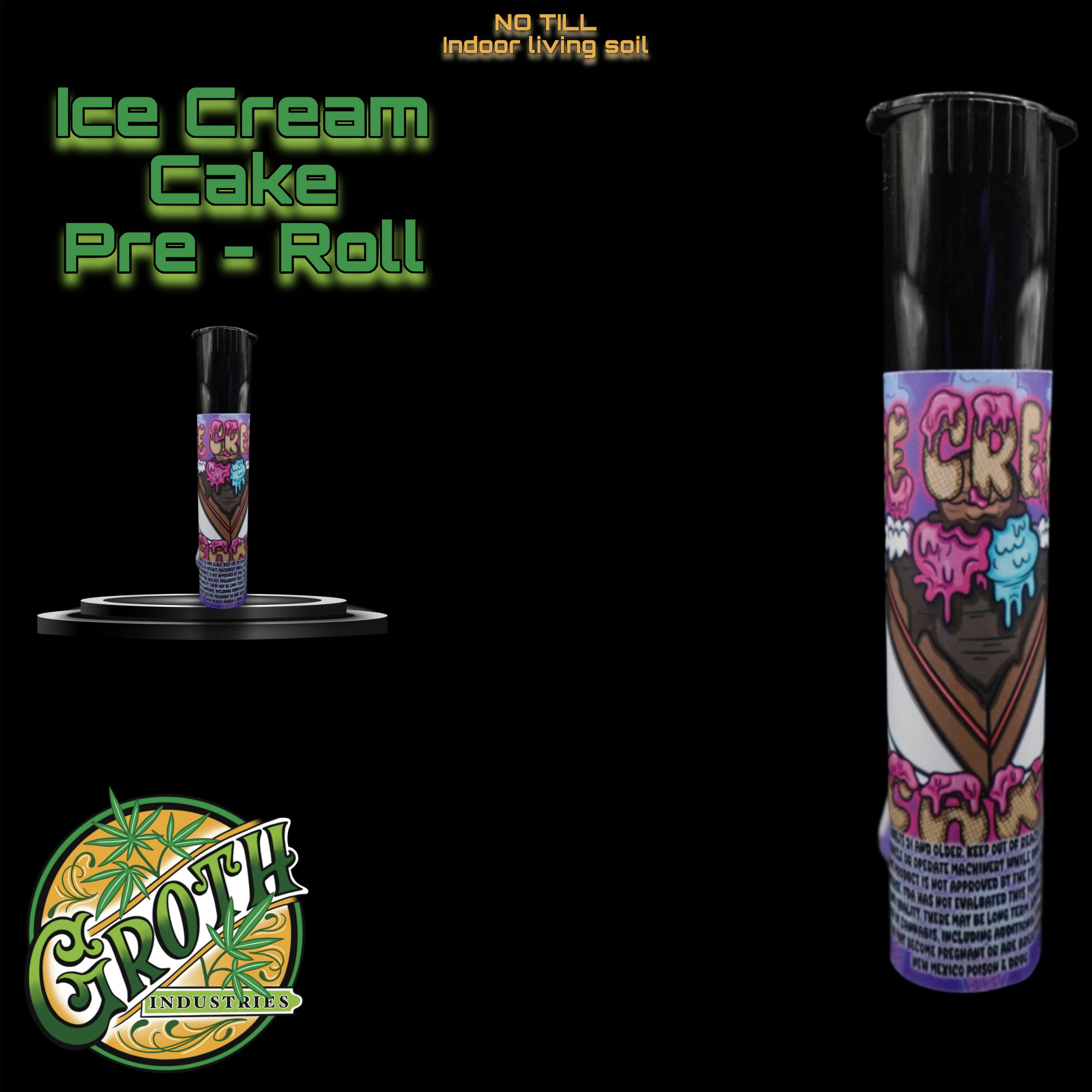Groth Industries - Groth Industries | Ice Cream Cake | Pre Roll | 1G - 1