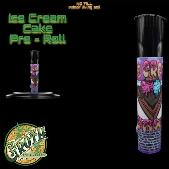 Groth Industries - Groth Industries | Ice Cream Cake | Pre Roll | 1G - 1