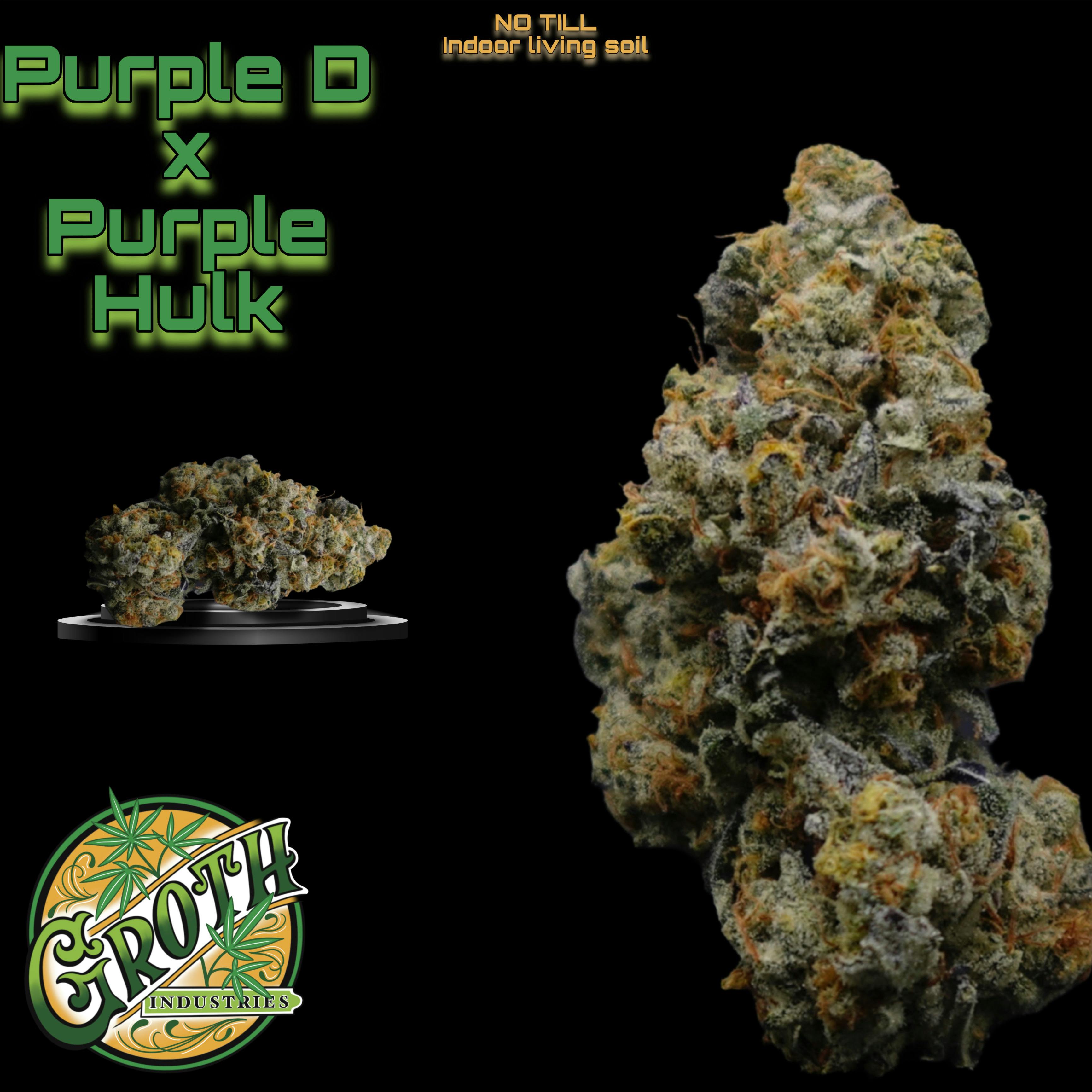 Groth Industries - Groth Industries | Purple D x Purple Hulk | Flower | 14G - 1