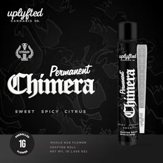 Uplyfted Cannabis Co - Permanent Chimera 1g Pre-Roll - 1
