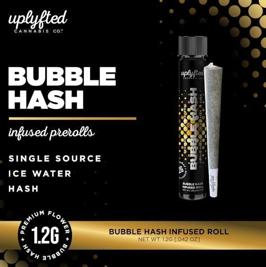 Uplyfted Cannabis Co - Permanent Chimera 1.2g Bubble Hash Infused Pre-Roll - 1