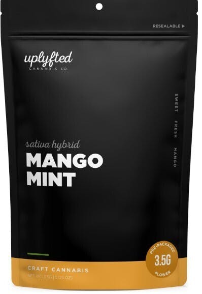 Uplyfted Cannabis Co - Mango Mint 3.5G Pre Pack - 1