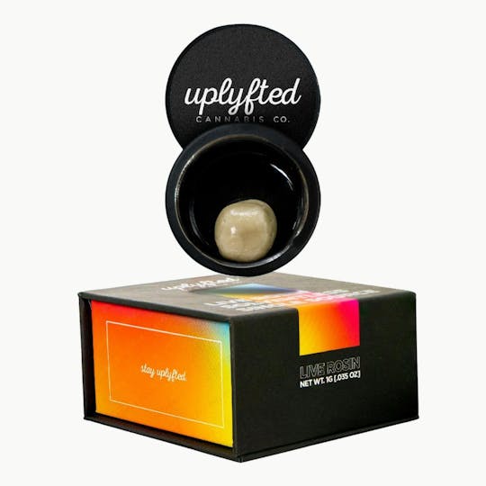 Uplyfted Cannabis Co - Alien Cookies 1g Live Rosin 90u - 1