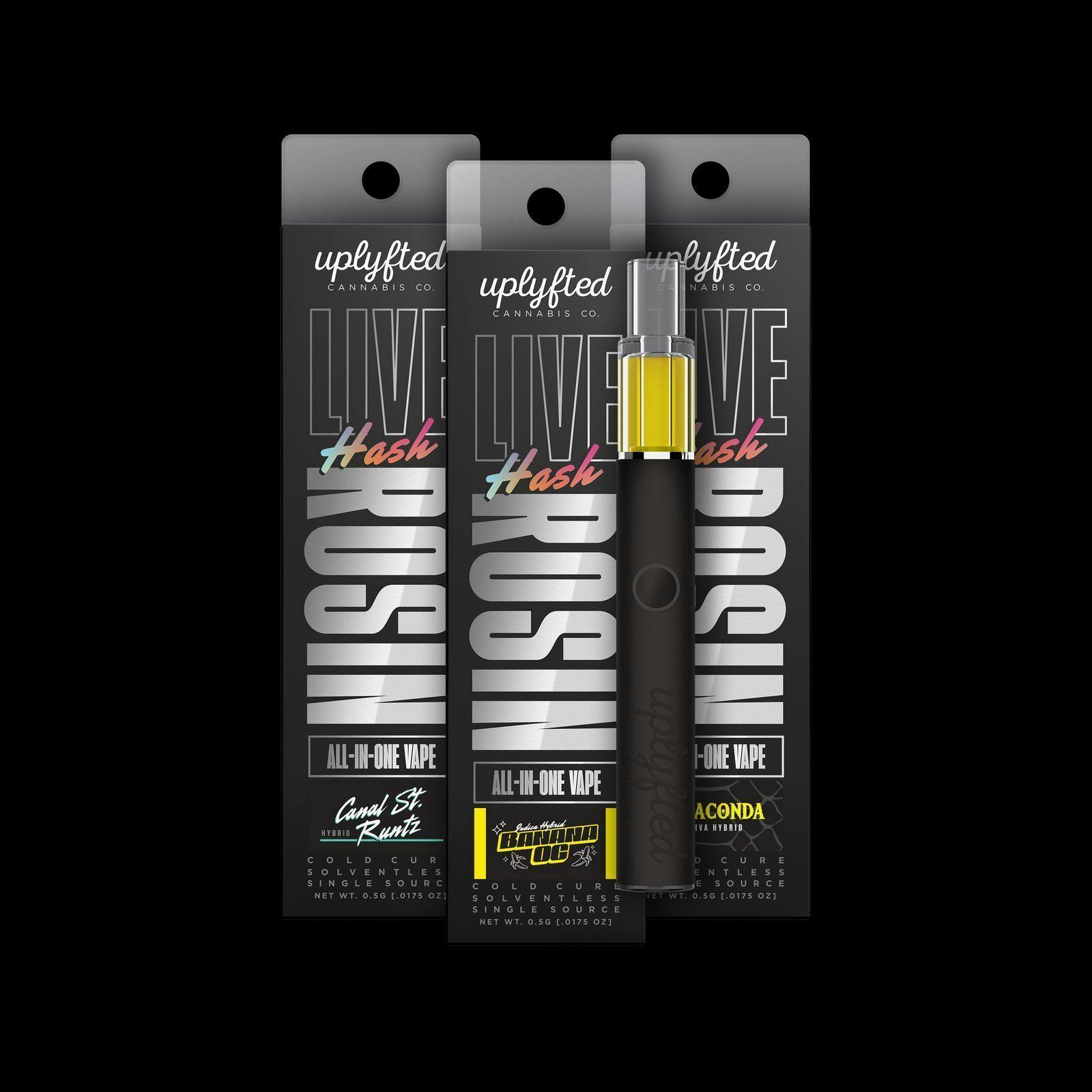 Uplyfted Cannabis Co - Ze Marker .5g Live Rosin AIO Disposable - 1