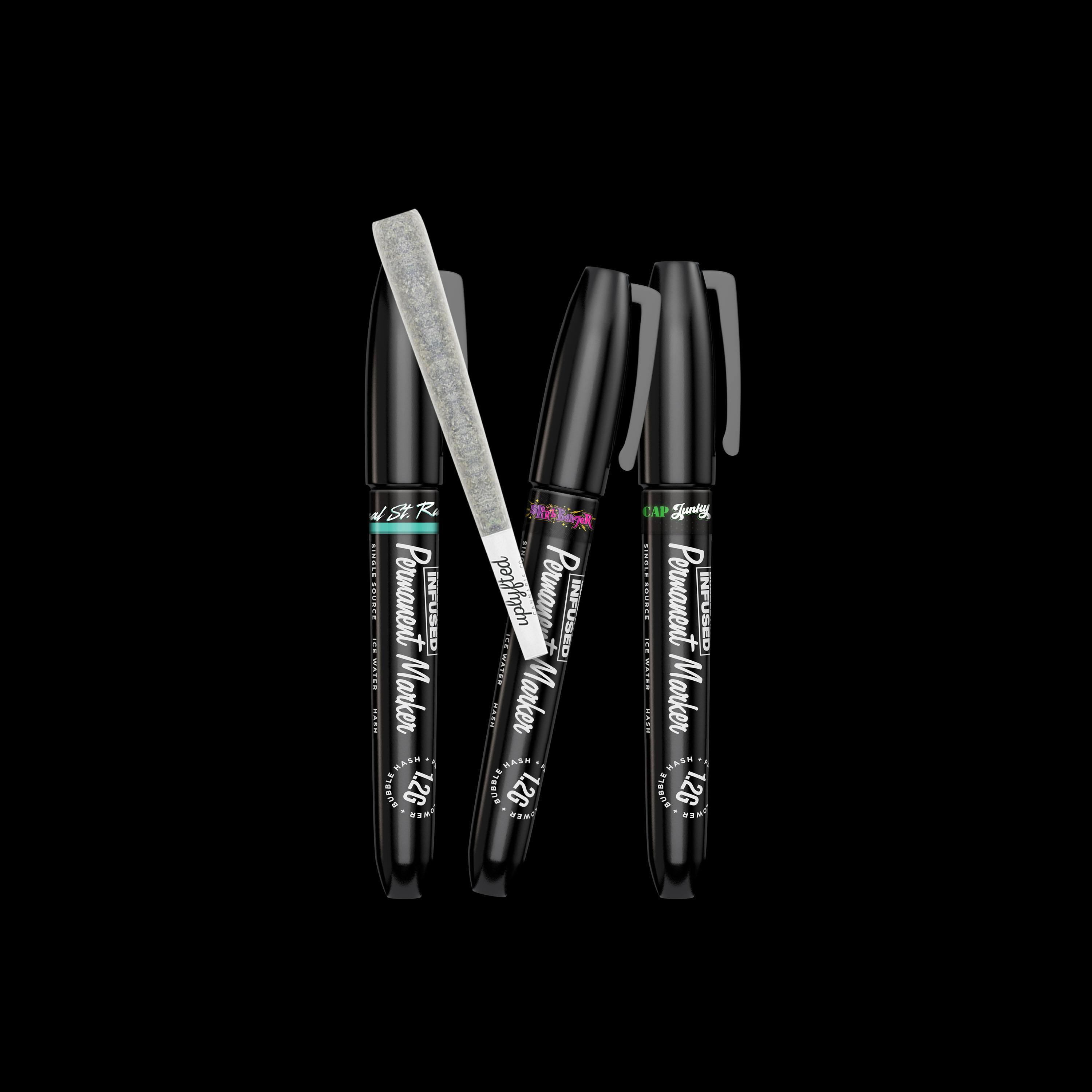 Uplyfted Cannabis Co - Permanent Marker x Sherbanger 1.2g Bubble Hash Infused Pre-Roll - 1