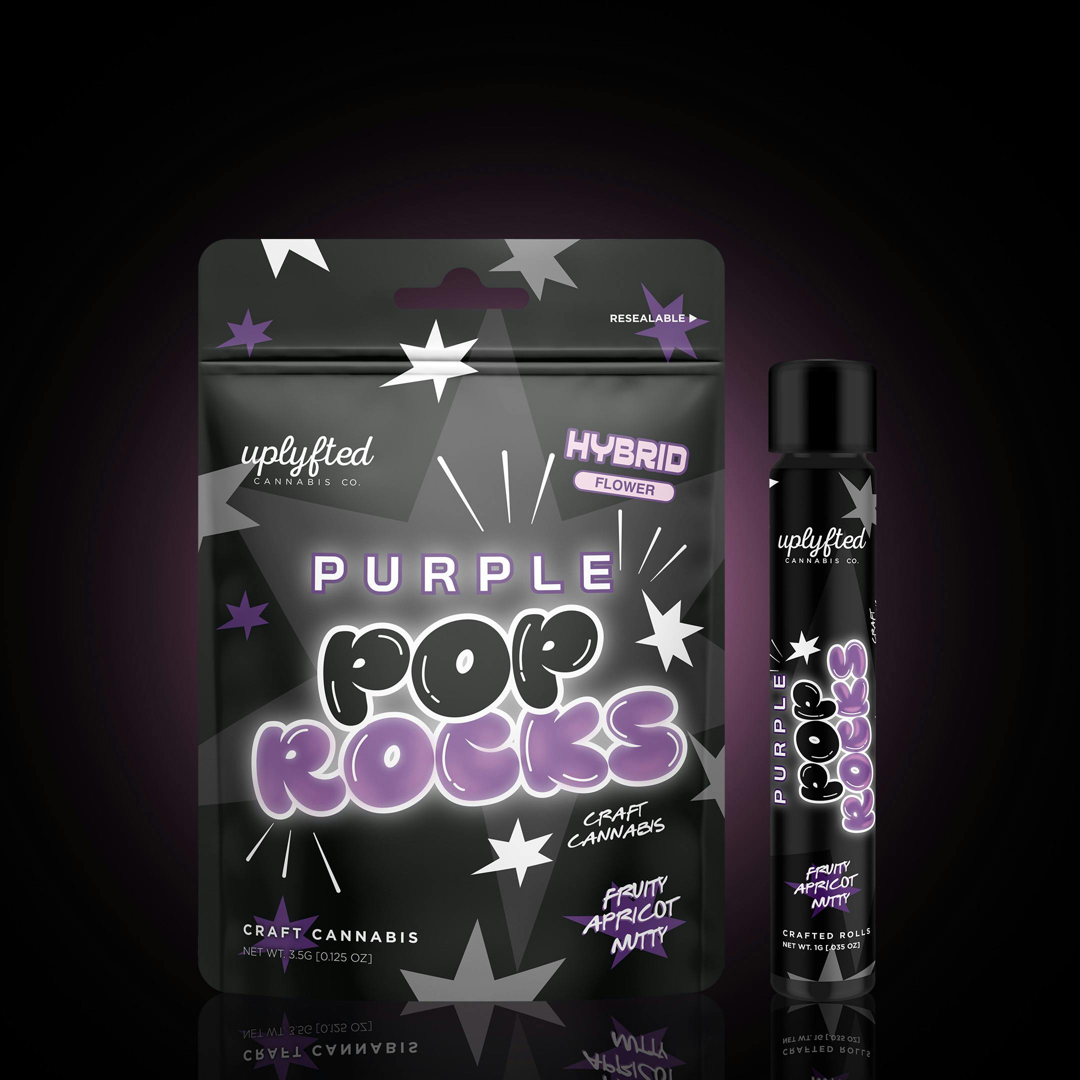 Uplyfted Cannabis Co - Purple Pop Rocks Bulk Deli Flower - 1
