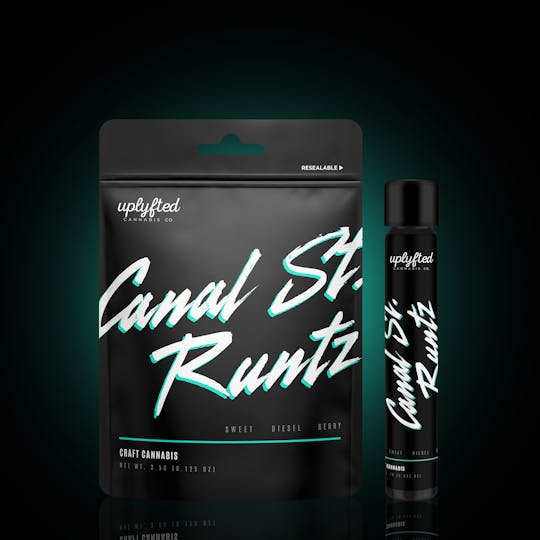 Uplyfted Cannabis Co - Canal St. Runtz 1g Pre-Roll - 1