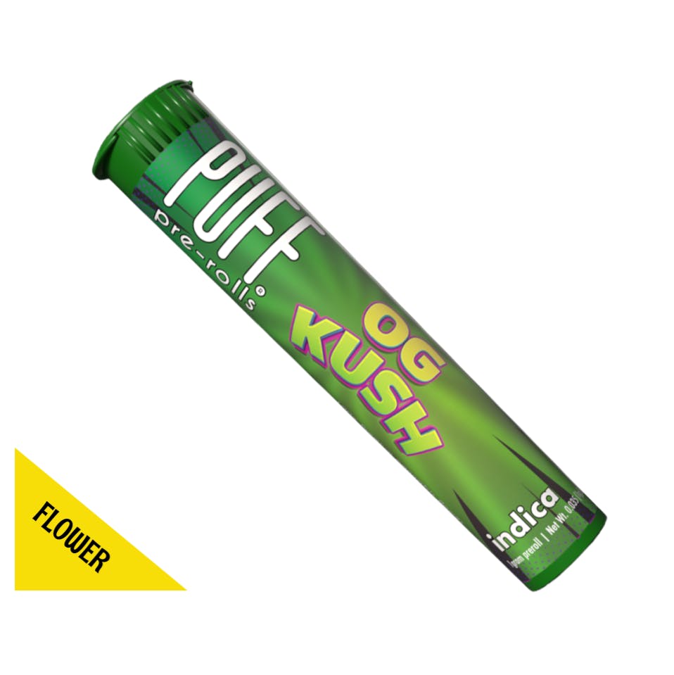 PUFF - OG Kush - Indica - 1 gram pre-roll - 1