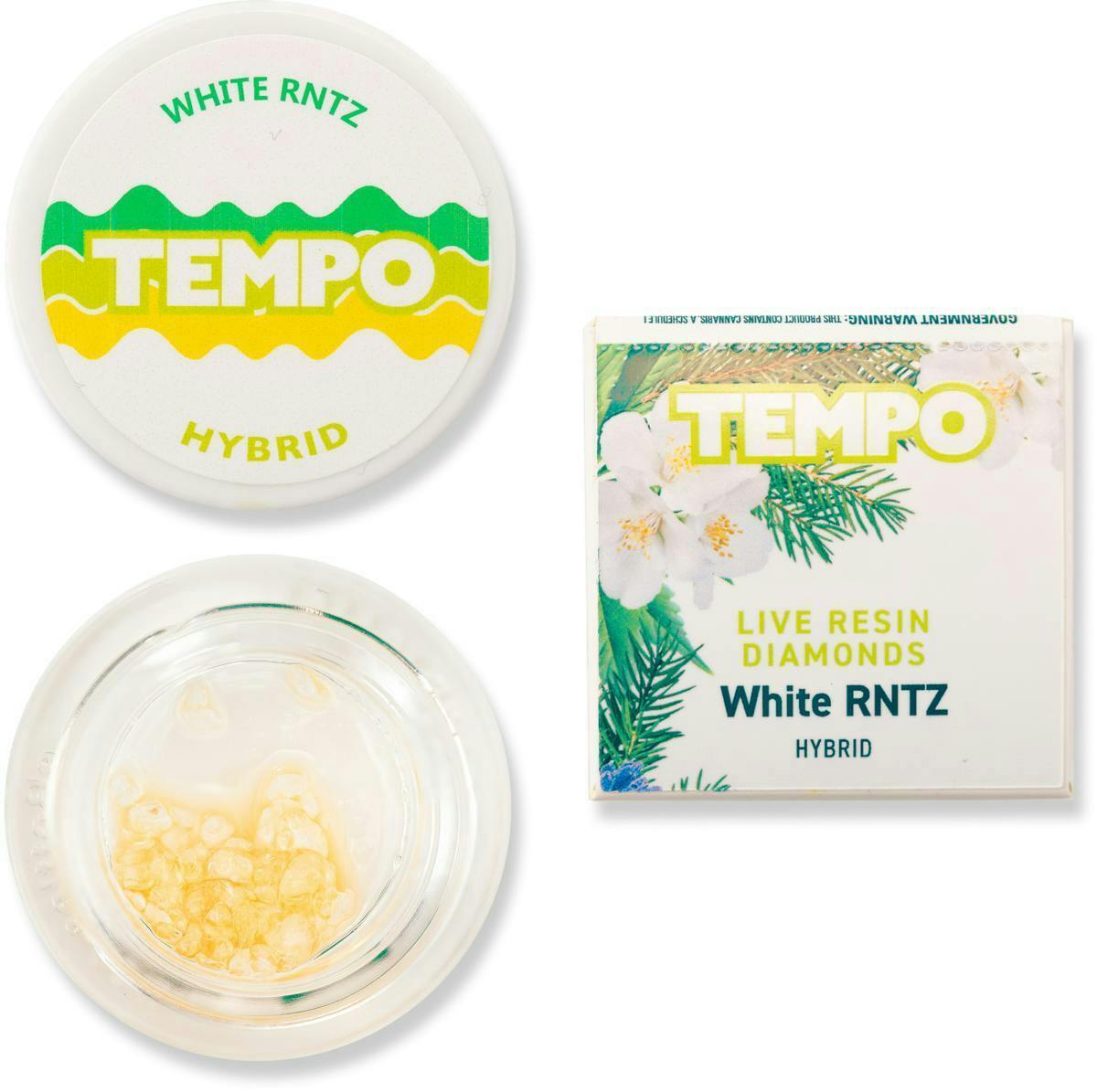 Tempo - Tempo | White RNTZ | Live Resin Diamonds | 1g - 1