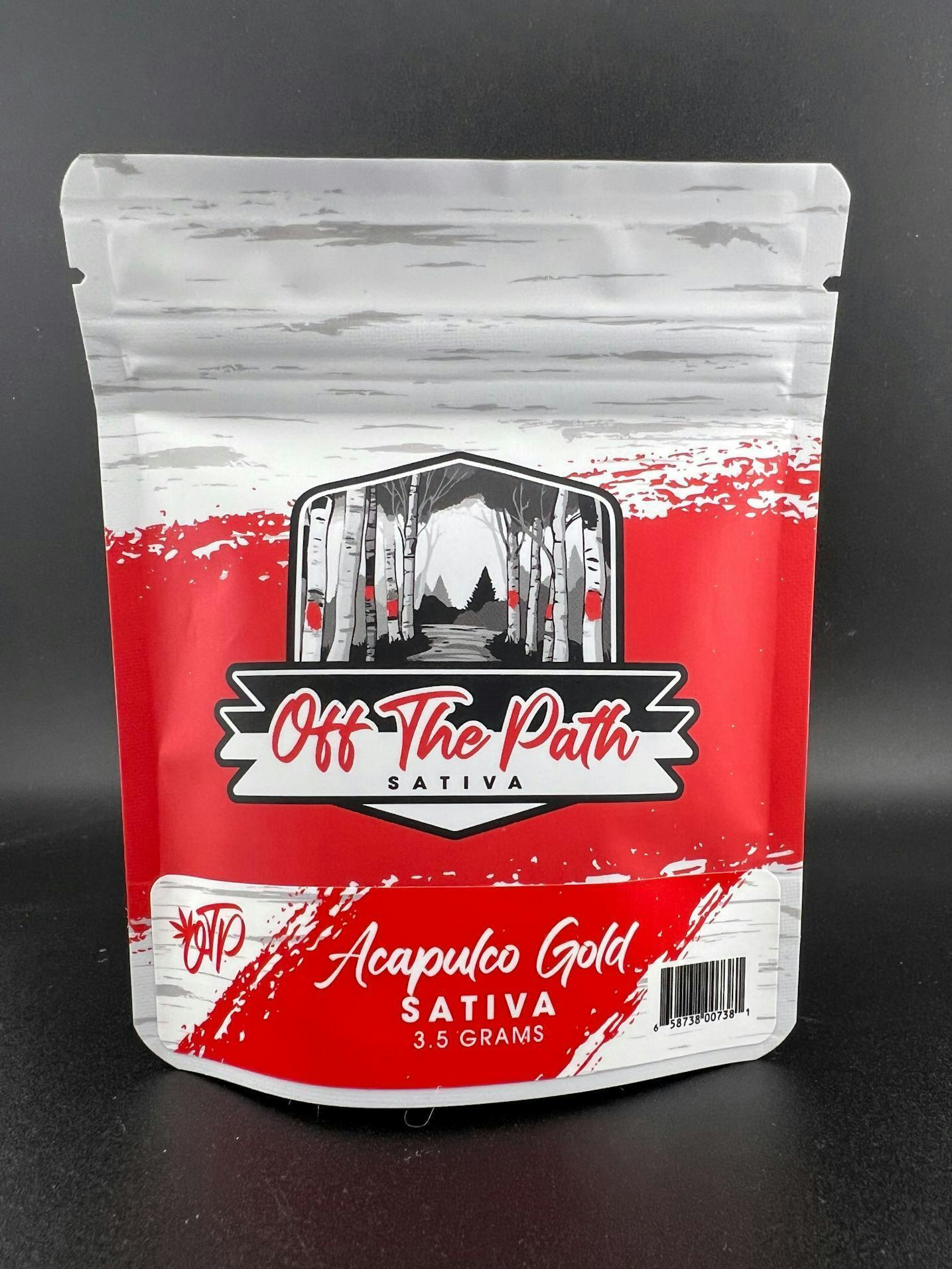 Off The Path Cannabis - Acapulco Gold - 3.5g - Sativa - Flower - 1