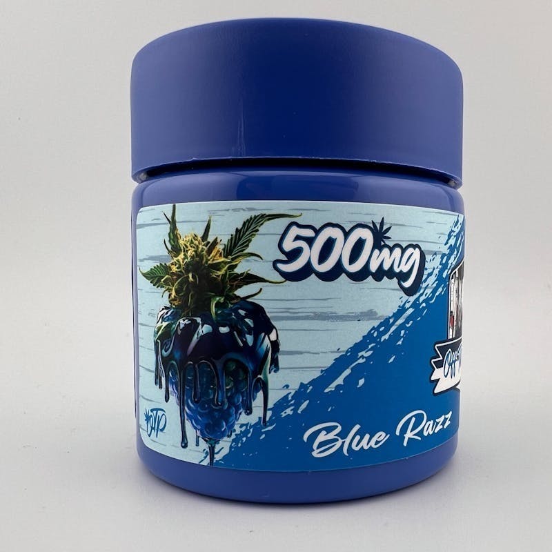 Off The Path Cannabis - Blue Razz Gummies - 25mg THC - 20ct - 1