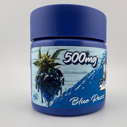 Off The Path Cannabis - Blue Razz Gummies - 25mg THC - 20ct - 1