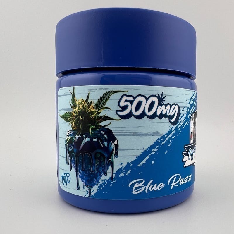 Off The Path Cannabis - Off The Path Cannabis | Blue Razz Gummies | 500mg | 20ct | 25mg/ea - 1