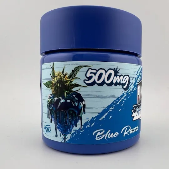 Off The Path Cannabis - Off The Path Cannabis | Blue Razz Gummies | 500mg | 20ct | 25mg/ea - 1