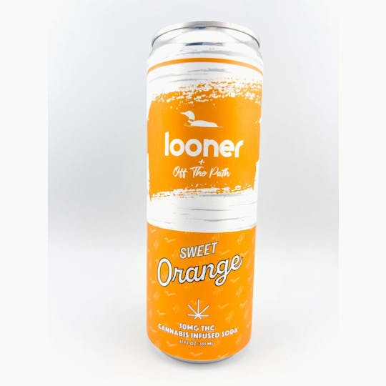 Off The Path Cannabis - Looner x Off The Path - Sweet Orange - 50mg THC - 12oz - 1