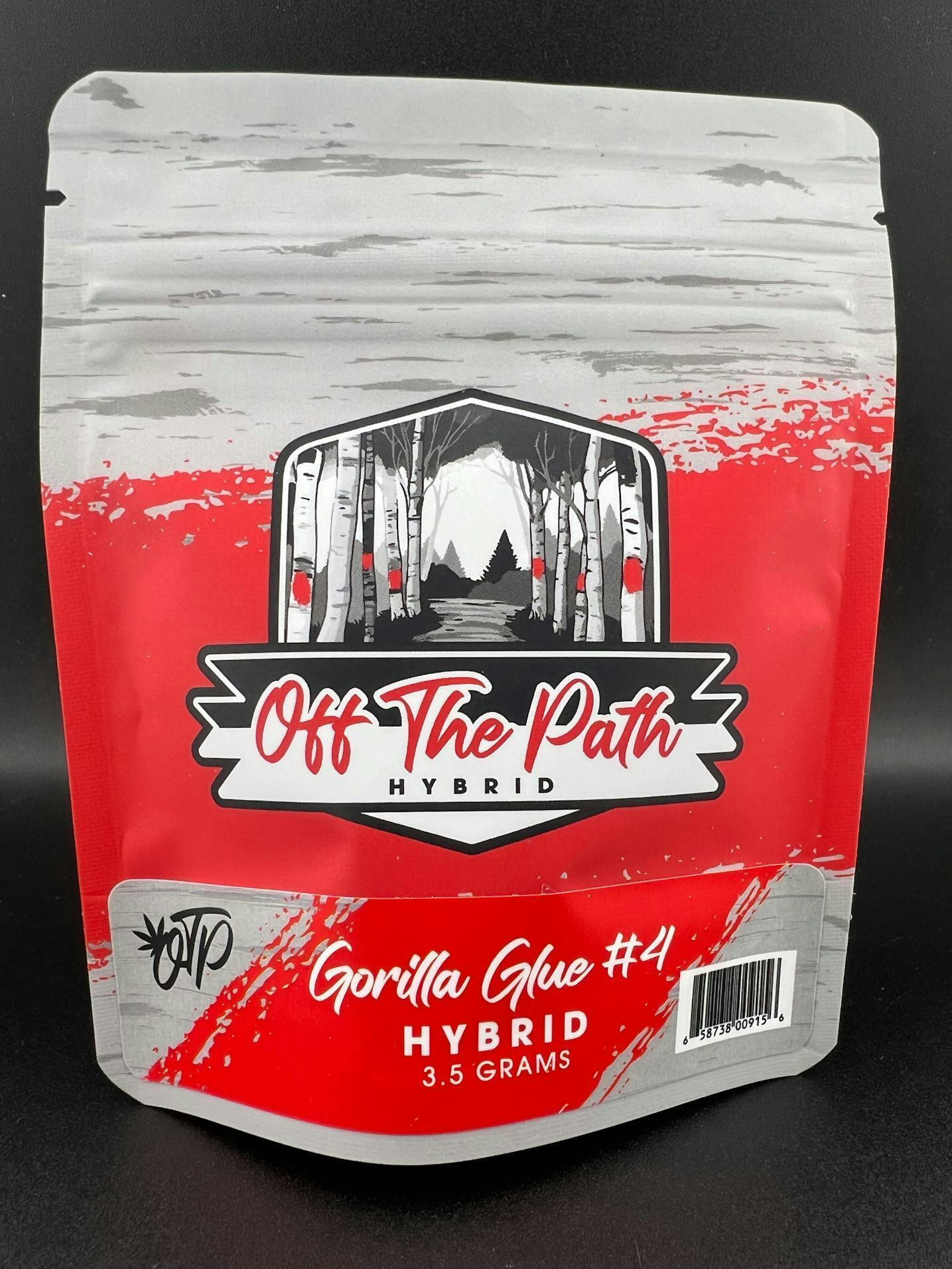 Off The Path Cannabis - Gorilla Glue #4 - Hybrid - Flower 3.5g - 1