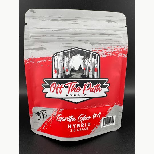 Off The Path Cannabis - Gorilla Glue #4 - Hybrid - Flower 3.5g - 1