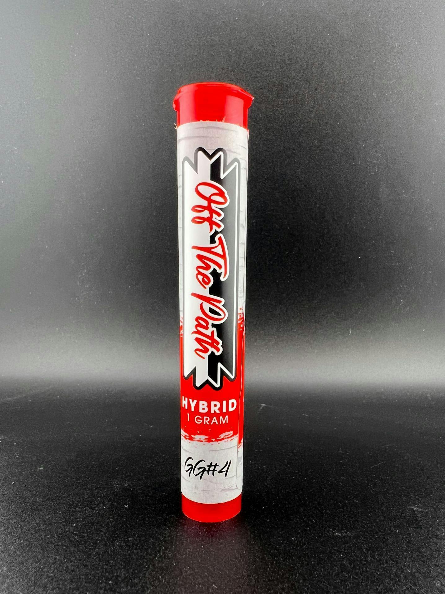 Off The Path Cannabis - Gorilla Glue #4 - 1g Preroll - Hybrid - 1