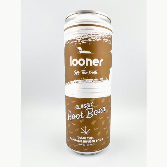 Off The Path Cannabis - Looner x Off The Path - Classic Root Beer - 50mg THC - 12oz - 1