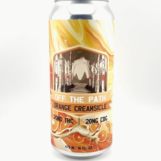 Off The Path Cannabis - Orange Creamsicle - 20mg - 16fl - 1