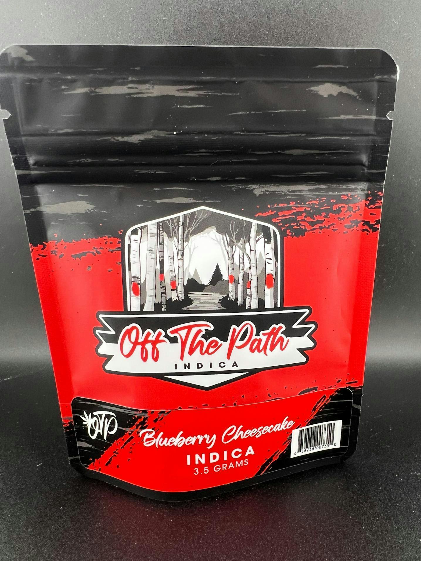 Off The Path Cannabis - Blueberry Cheesecake - Indica - Flower 3.5g - 1