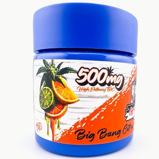 Off The Path Cannabis - Big Bang Citrus Live Rosin Gummies - 25mg THC - 20ct - 1