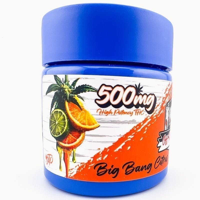 Off The Path Cannabis - Off The Path | Big Bang Citrus Live Rosin Gummies | 500mg | 20ct | 25mg/ea - 1