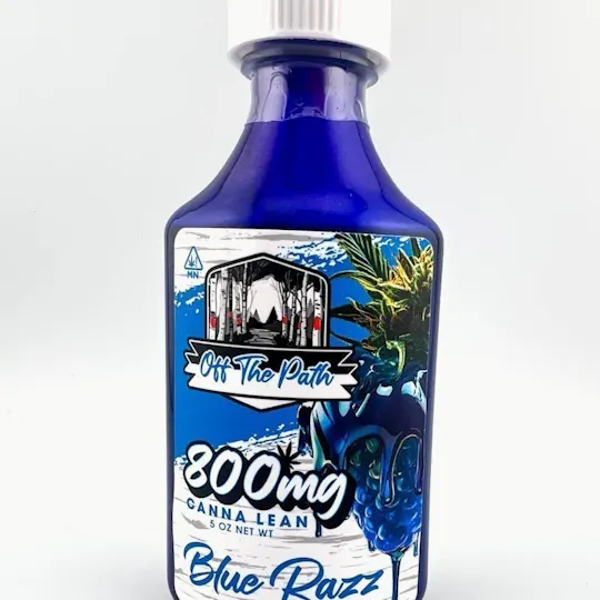 Off The Path Cannabis - Off The Path Cannabis | Blue Razz Canna Lean Syrup | 800mg THC | 4 fl oz - 1